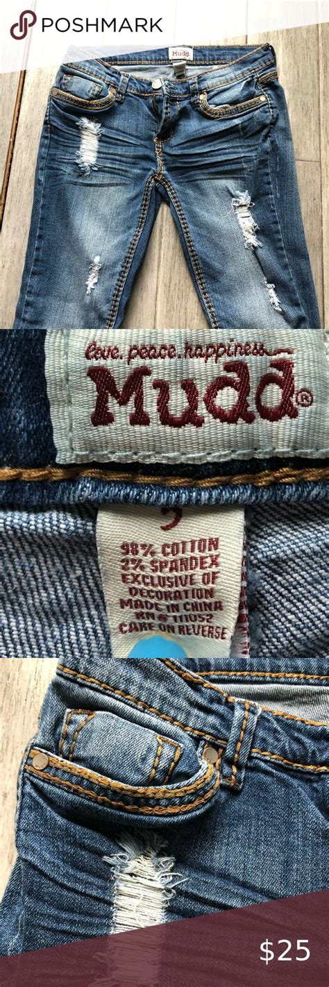 <b>Mudd</b> <b>Jeans</b> Denim Cotton Womens SZ 9 Blue Straight Stretch VTG Mid Rise Slim 90s $12. . Mudd jeans